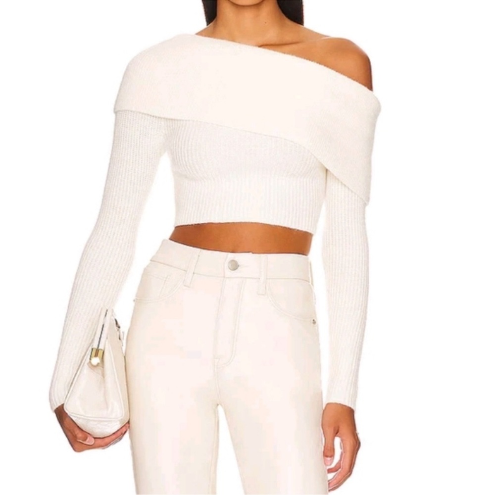 Remi x Revolve Lindsay Off Shoulder Sweater